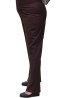 Ζεστή χειμερινή ελαστική παντελόνα σε καφέ, μαύρο, μπορντό και μπλε ραφ - plus size