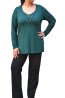 Stretch Viscose Blouse – Comfort & Elegance in Plus Size