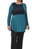 Plus Size Stretch Blouse – Elegant Comfort for Every Look