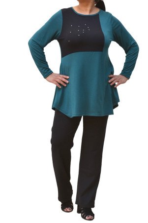 Κομψή Plus Size Μπλούζα – Ελαστική, Απαλή & Ελληνικής Κατασκευής