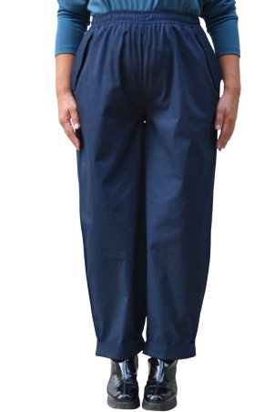 Navy Blue Wide-Leg Pants – Effortless Style for Every Day