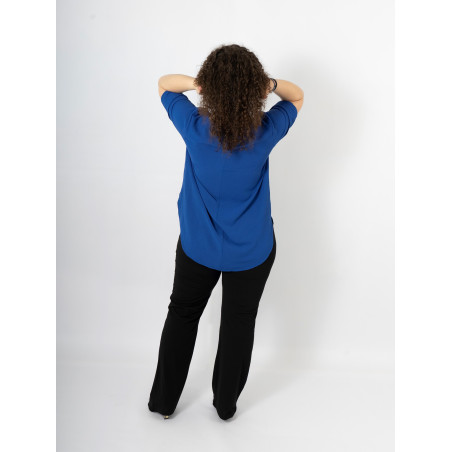 Κρεπ Μπλούζα Plus Size – Ελληνικής Κατασκευής